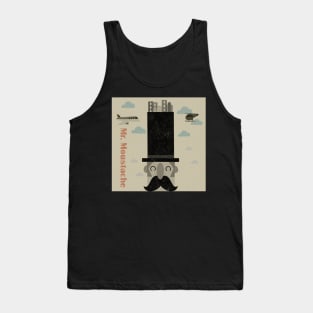 mr moustache Tank Top